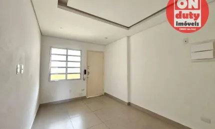 Apartamento com 1 dormitório, 48 m² - venda por r$ 390.000,00 ou aluguel por r$ 3.224,00/mês - gonzaga - santos/sp