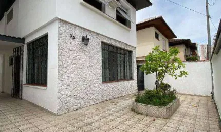 Oportunidade única no embaré sobrado com 3 dormitórios à venda, 212 m² por r$ 1.490.000 - embaré  santos.