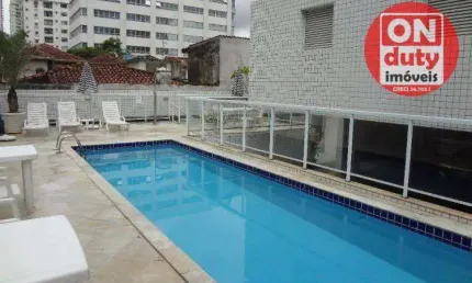 Apartamento com 2 dormitórios à venda, 104 m² por R$ 1.050.000,00 - Pompéia - Santos/SP