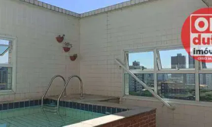 Cobertura com 3 dormitórios à venda, 208 m² por R$ 1.290.000,00 - Marapé - Santos/SP