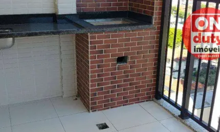 Apartamento Duplex com 3 dormitórios à venda, 131 m² por R$ 989.000,00 - Encruzilhada - Santos/SP