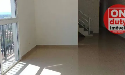 Apartamento Duplex com 3 dormitórios à venda, 131 m² por R$ 989.000,00 - Encruzilhada - Santos/SP