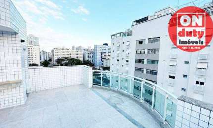 Cobertura com 4 quartos à venda, 222 m² por R$ 1.400.000 - Ponta da Praia - Santos/SP
