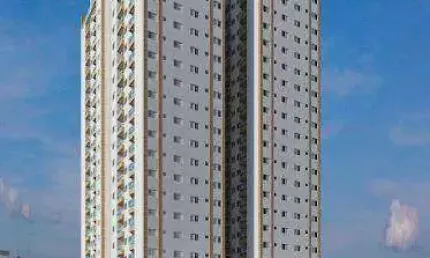Residencial Benedito Calixto Apartamento novo com 2 dormitórios à venda, 43 m² a partir  R$ 324.000 - Parque São Vicente - São Vicente/SP