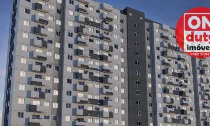 Apartamento com 2 quartos à venda, 42 m² por R$ 346.922 - Jabaquara - Santos/SP