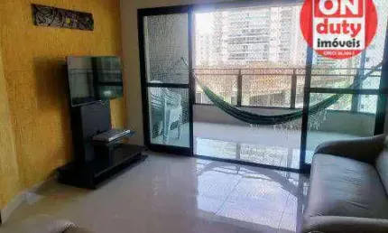 Apartamento com 3 dormitórios à venda, 107 m² por R$ 585.000,00 - Vila Luis Antônio - Guarujá/SP