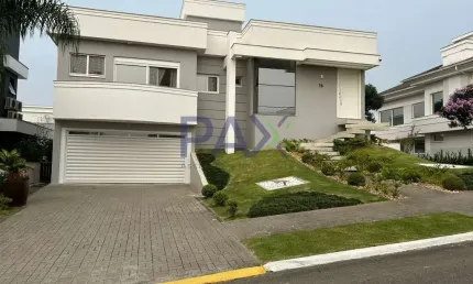 Casa em condomínio fechado com 4 quartos à venda na Rua João Bernadino da Rosa, 353, Pedra Branca, Palhoça por R$ 4.800.000
