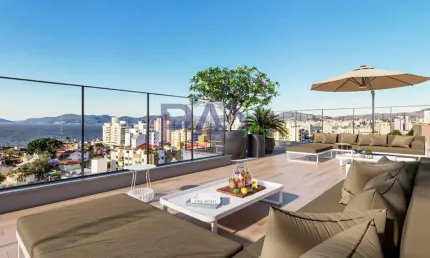 Apartamento com 2 quartos à venda na Avenida Marinheiro Max Schramm, 10, Estreito, Florianópolis por R$ 970.000