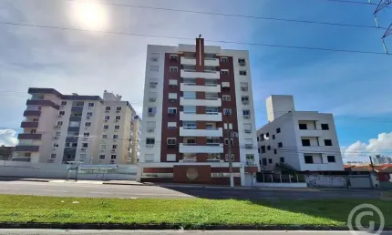 Apartamento semimobiliado com sacada e churrasqueira em são josé