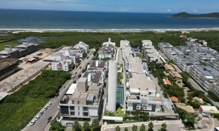 Apartamento de alto padrão com vista para o mar no Campeche, Florianópolis