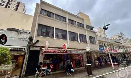 Sala comercial com terraço no centro de florianópolis