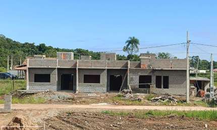 casa terrea geminada em barra velha, residencial dakota do sul