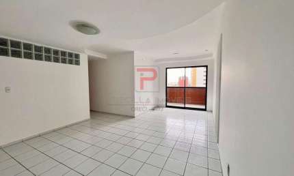 Apartamento 85 M² Com  3 Quartos, Sendo 1 Suíte, 1 Escritório em Cabo Branco  -  João Pessoa