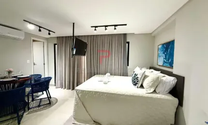 Flat todo projetado e mobiliado com localização privilegiada no bairro Jardim Oceania  -  João Pessoa