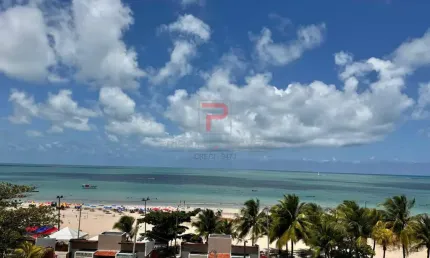 Apartamento com vista privilegiada para o mar da Praia de Cabedelo!