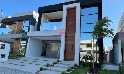 Casa com Piscina em condomínio fechado - PRONTA PARA MORAR! Em João Pessoa - PB