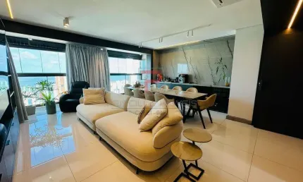 Apartamento VISTA MAR TODO PROJETADO E MOBILIADO POR R$1.150.000
