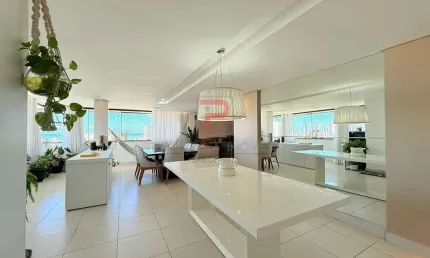 Apartamento VISTA MAR MAGNÍFICO PORTEIRA FECHADA COM 4 SUÍTES + DCE