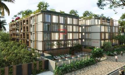 Apartamento pé na areia super imponente na melhor localização de Intermares