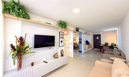 Apartamento COM VISTA MAR DEFINITIVA TODO MOBILIADO E PROJETADO