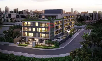 Apartamento TODO MOBILIADO PÉ-NA-AREIA com VISTA DEFINITIVA!