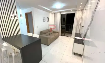 Apartamento para locação TODO MOBILIADO a 200M do mar no privilegiado bairro de Intermares