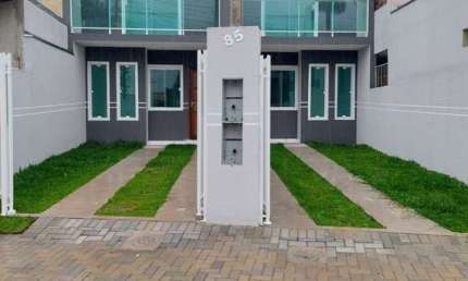 Casa com 3 quartos à venda na Rua Aurora Tedesco dos Santos, 85, Cidade Industrial, Curitiba por R$ 390.000