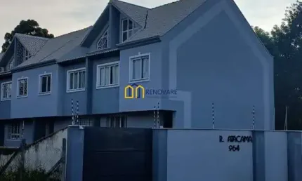 Casa em condomínio fechado com 3 quartos à venda na rua maria trevisan tortato, 964, novo mundo, curitiba por r$ 900.000