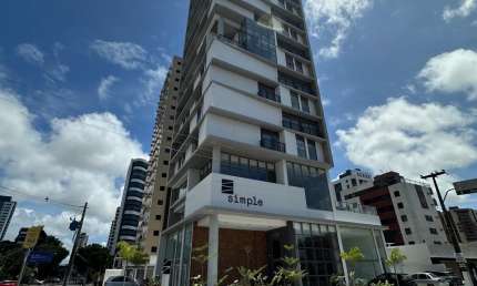 Flat com 1 quarto à venda na Rua Escrivão Sebastião de Azevedo Bastos, 350, Manaíra, João Pessoa