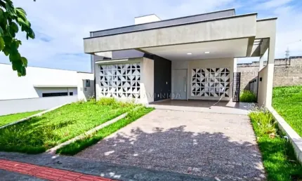 Casa em condomínio fechado com 3 quartos à venda na Rua Nelson Brunelli, --, Parque Tauá, Londrina por R$ 1.100.000