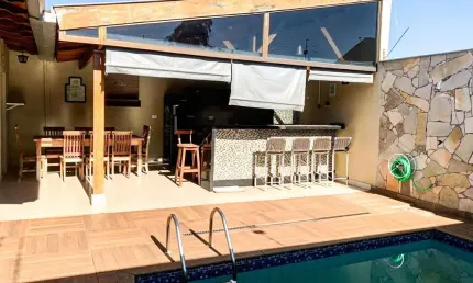 Casa com 3 quartos para alugar na deputado fernando ferrari, --, campo belo, londrina por r$ 4.000