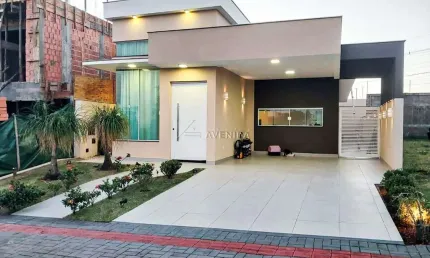 Casa em condomínio fechado com 3 quartos para alugar na Rua Nelson Brunelli, --, Parque Tauá, Londrina por R$ 7.900