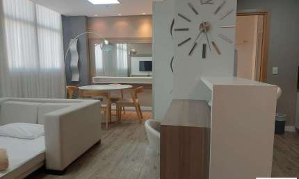 Flat para Venda em Belo Horizonte, Luxemburgo, 1 dormitório, 1 suíte, 2 banheiros, 1 vaga