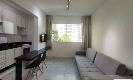 Apartamento para Locação em Belo Horizonte, Lourdes, 2 dormitórios, 1 banheiro, 1 vaga