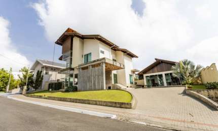 Casa em condomínio fechado com 4 quartos à venda na Flamboiant lote 234 e 235, 389, Itoupava Central, Blumenau, 377 m2 por R$ 2.200.000