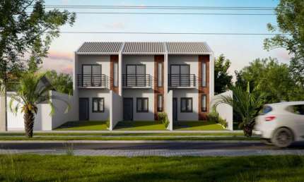 Casa com 2 quartos à venda na Avenida Hilberto Gaertner, 379, Figueira, Gaspar, 81 m2 por R$ 370.000