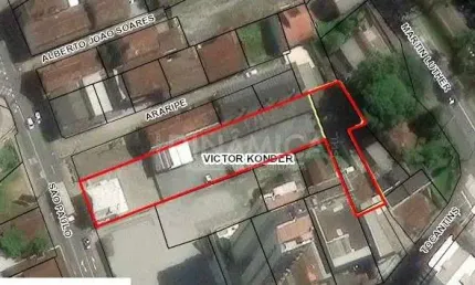 Terreno à venda na Rua São Paulo, 360, Victor Konder, Blumenau, 1671 m2 por R$ 7.500.000