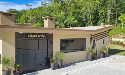 Terreno em condomínio fechado à venda na rua fritz wolfram neto, velha, blumenau por r$ 475.000