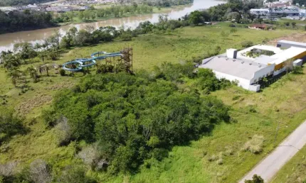 Terreno comercial à venda na rua anfiloquio nunes pires, 3691, bela vista, gaspar por r$ 990.000