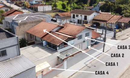 Casa com 7 quartos à venda na Rua Evilásio Oechsler, 99, Itoupava Norte, Blumenau, 443 m2 por R$ 1.100.000
