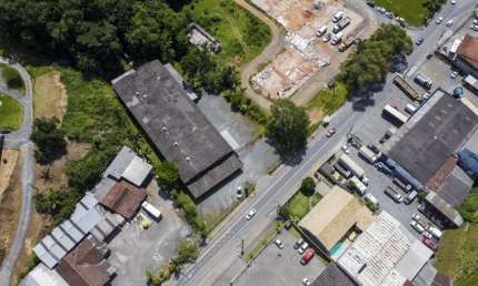 Terreno à venda na Rua Ari Barroso, 591, Salto do Norte, Blumenau, 1210 m2 por R$ 5.000.000