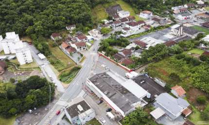 Terreno comercial à venda na Rua Hermann Tribess, 1026, Tribess, Blumenau, 1182 m2 por R$ 950.000