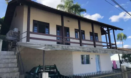 Casa com 4 quartos à venda na selma volles, 560, itoupava central, blumenau, 160 m2 por r$ 490.000