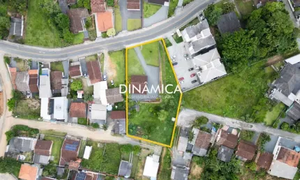 Terreno à venda na Rua Arnoldo Beck, 740, Itoupava Central, Blumenau por R$ 1.250.000