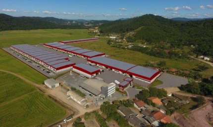 Terreno comercial à venda na Rua Vidal Flávio Dias, 4200, Belchior Baixo, Gaspar, 1543 m2 por R$ 1.250.000