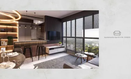 Apartamento com 2 quartos à venda na Rua Marechal Deodoro, 805, Velha, Blumenau, 60 m2 por R$ 551.595