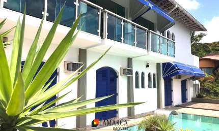 Casa em condomínio fechado com 5 quartos à venda na Avenida Miguel Stéfano, Enseada, Guarujá