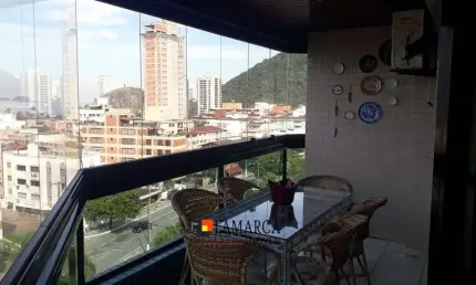 Apartamento com 2 quartos à venda na Av--dom Ppedro I, Enseada, Guarujá