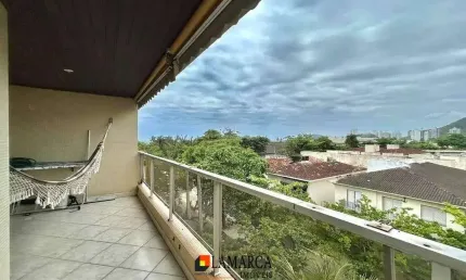 Apartamento com 3 quartos à venda na Rua Peru, Enseada, Guarujá