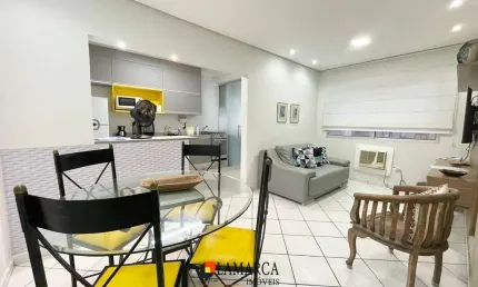 Apartamento com 1 quarto à venda na Av-dom Pedro I, Enseada, Guarujá